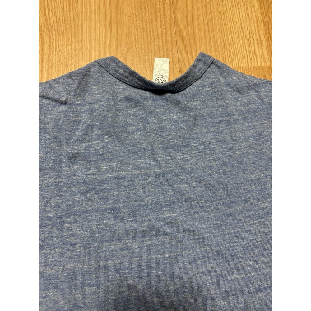 Alternative Earth Apparel Women's Small Blue T Shirt Relaxed Short Sleeve Soft - Picture 8 of 8